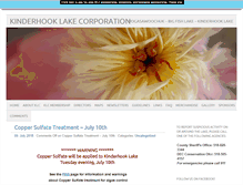 Tablet Screenshot of kinderhooklakecorp.org